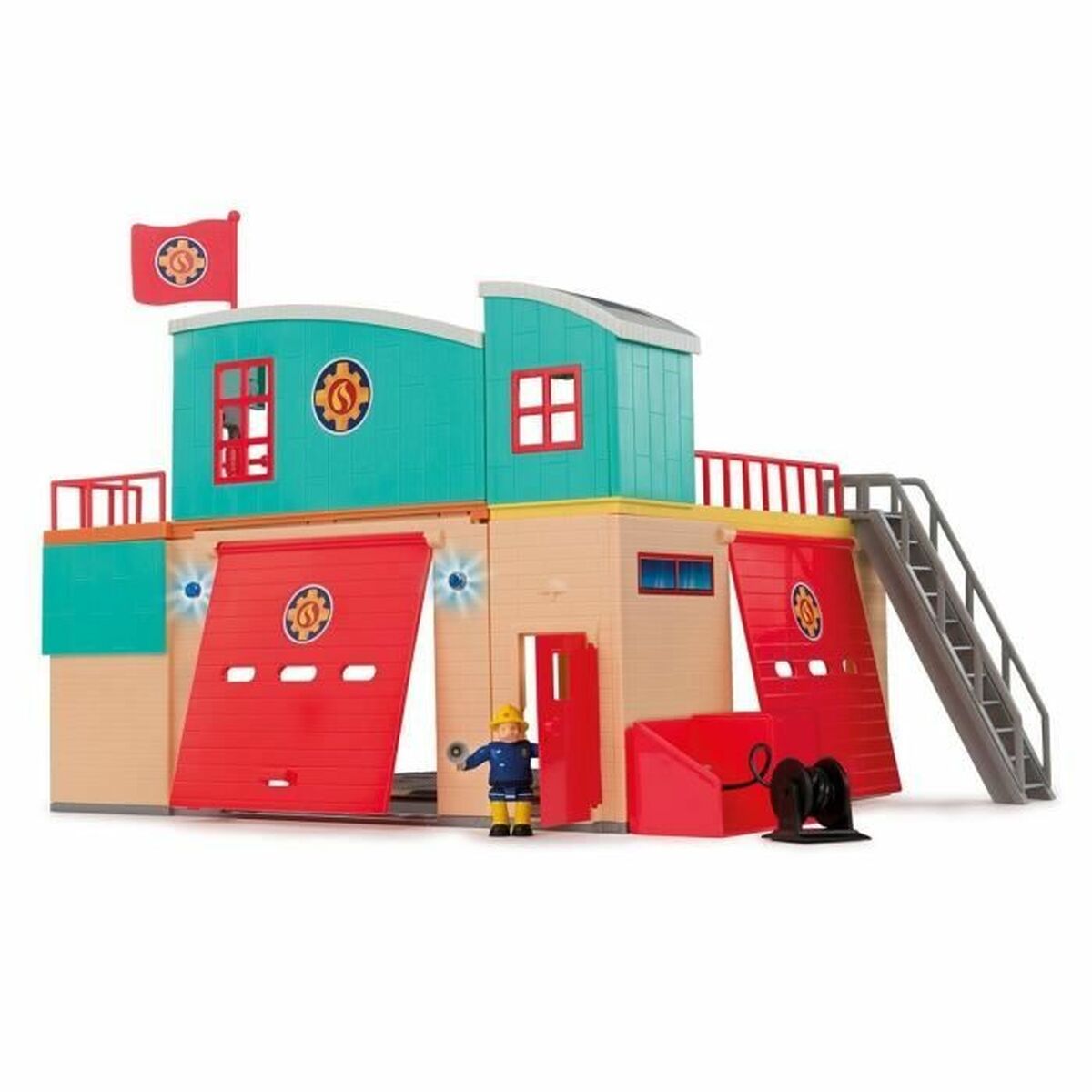 Playset Smoby Caserne de Pompiers Électronique - 3