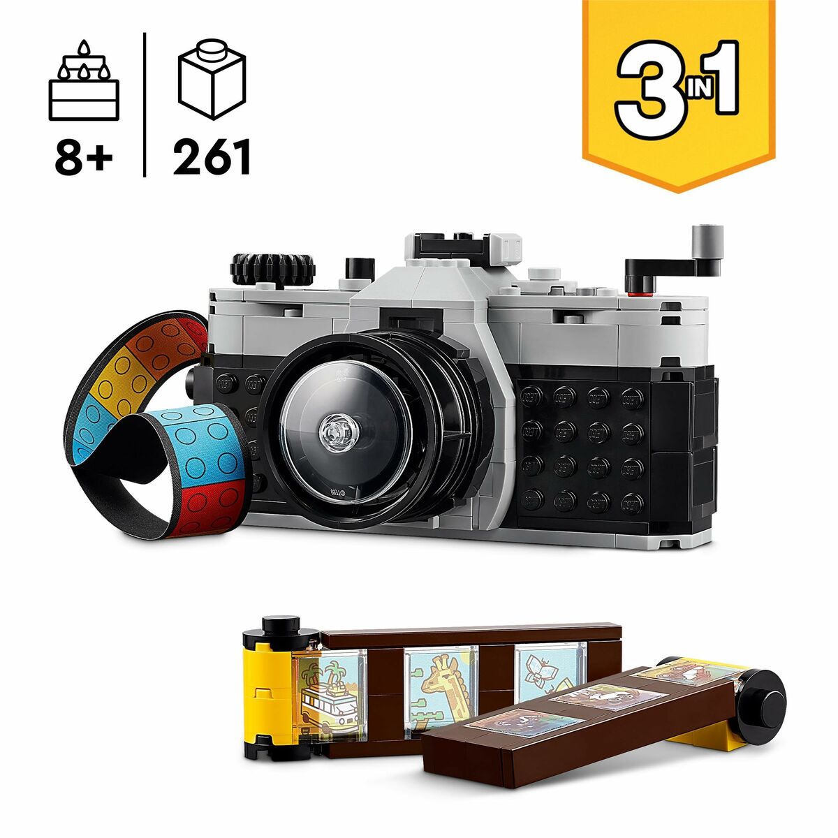 Byggsats Lego 31147 Creator Retro Camera Multicolour - 2