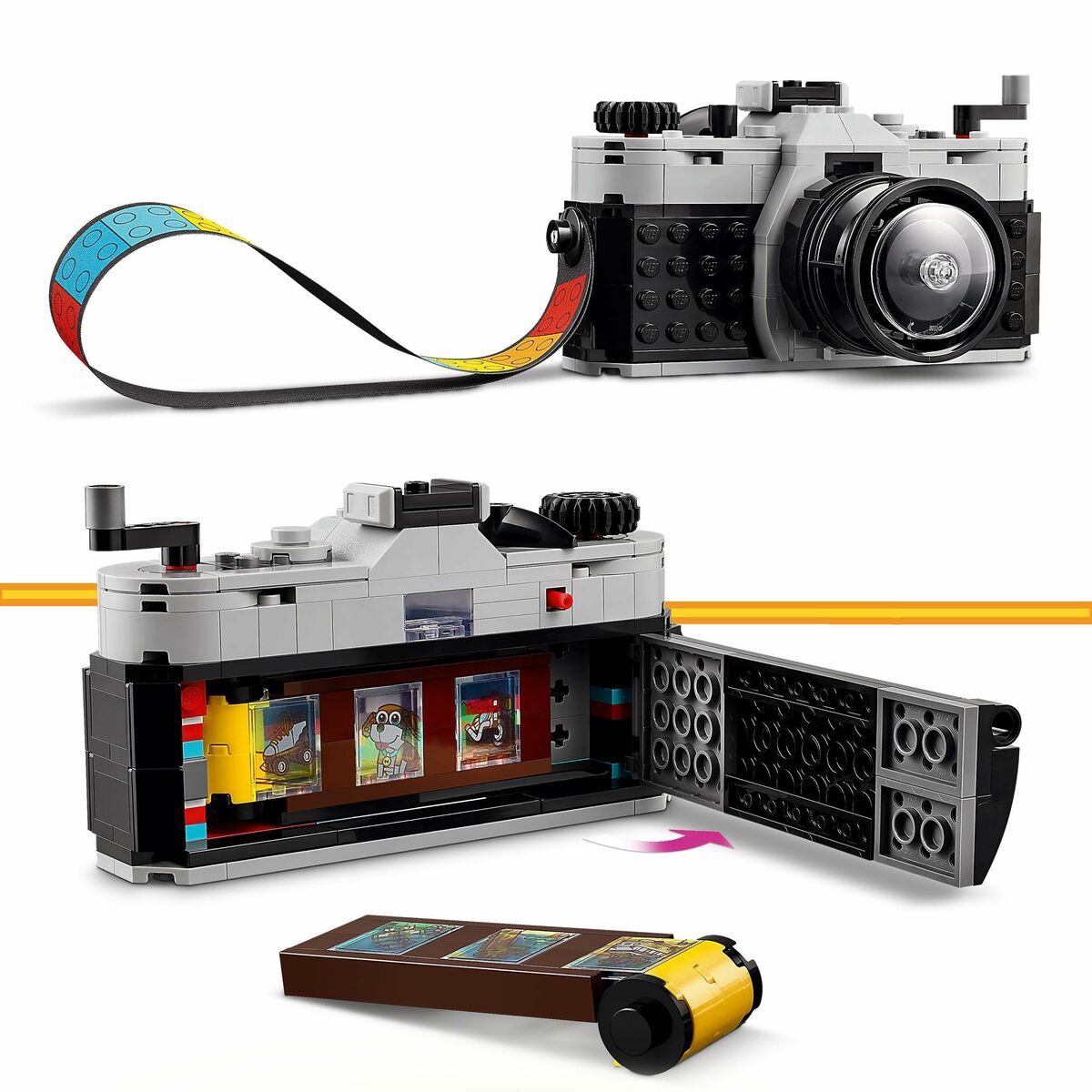 Byggsats Lego 31147 Creator Retro Camera Multicolour - 3
