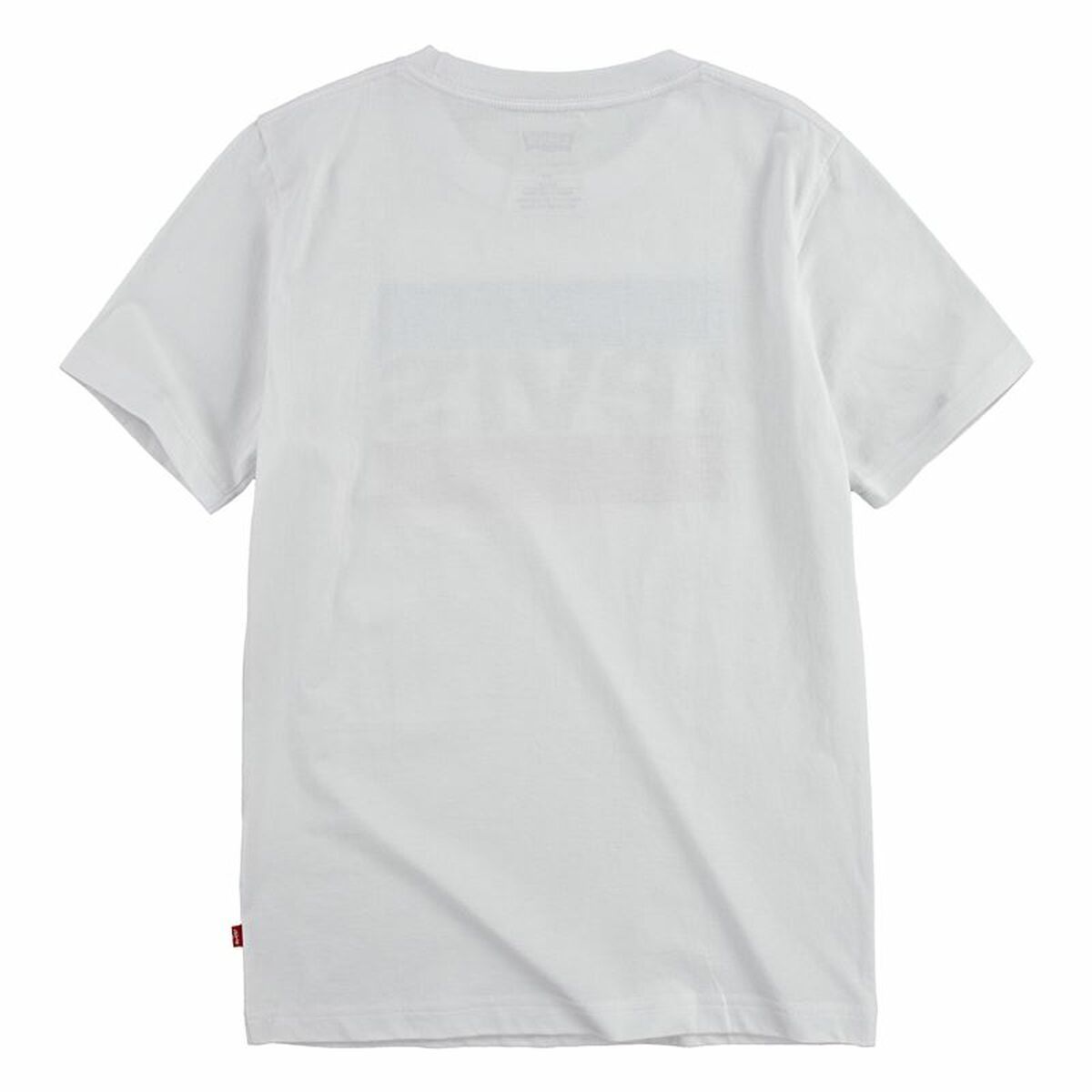 Barn T-shirt med kortärm Levi's 9E8568-001 Vit - 2
