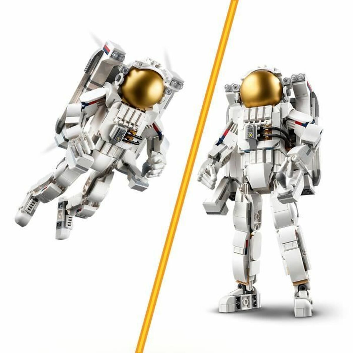 Byggsats Lego 31152 Creator 3in1 Astronaut in Space Multicolour 647 Delar - 3