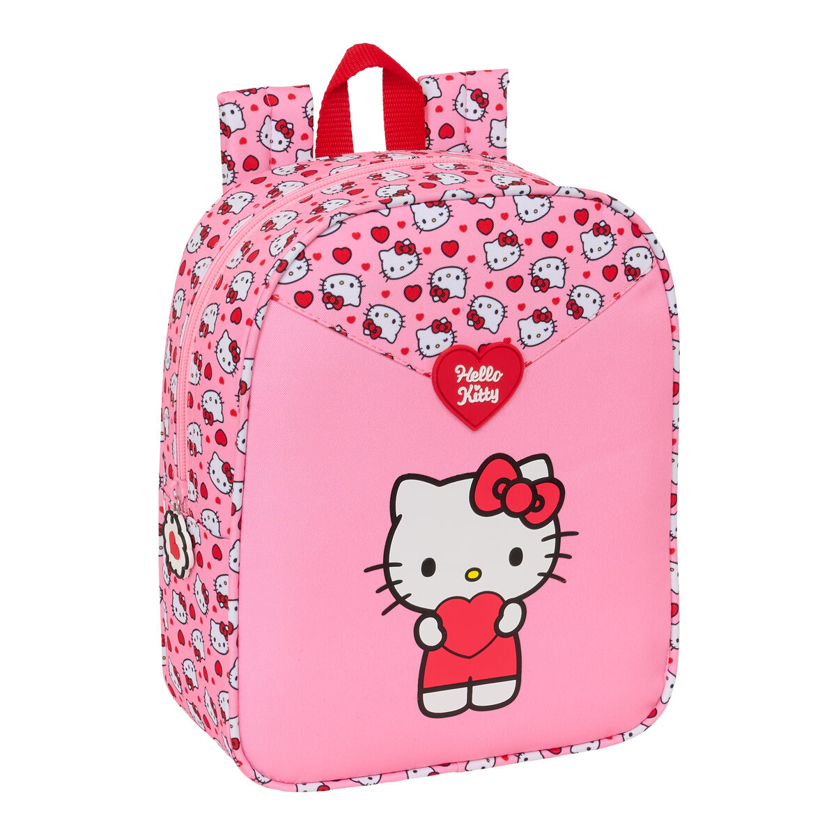 Skolryggsäck Hello Kitty Rosa 22 x 27 x 10 cm