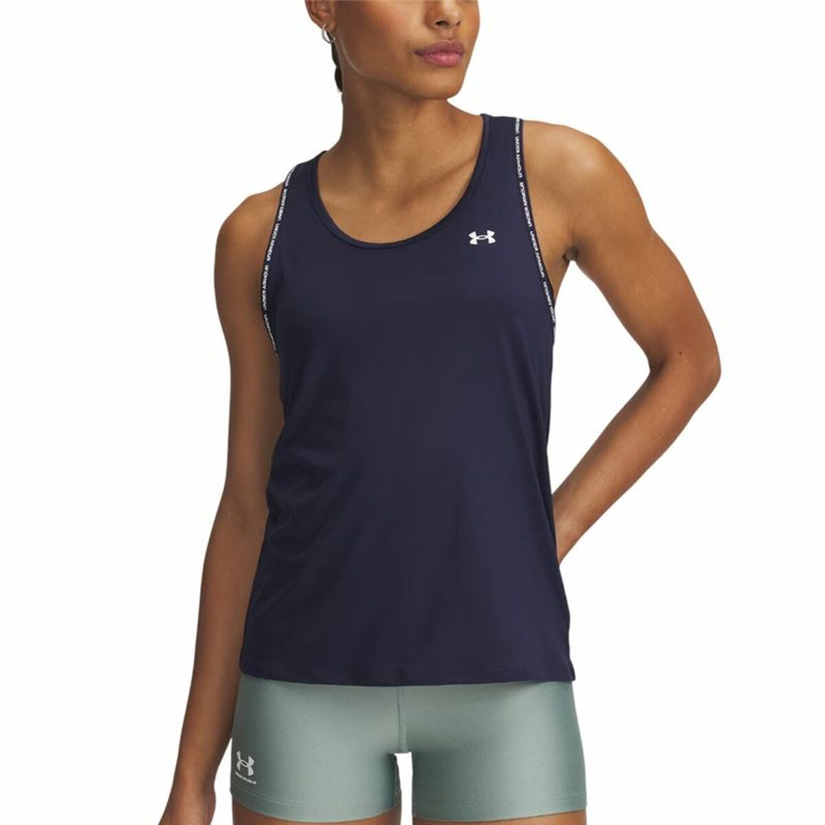 Tanktop, Dam Under Armour Tech Marinblå (XS)
