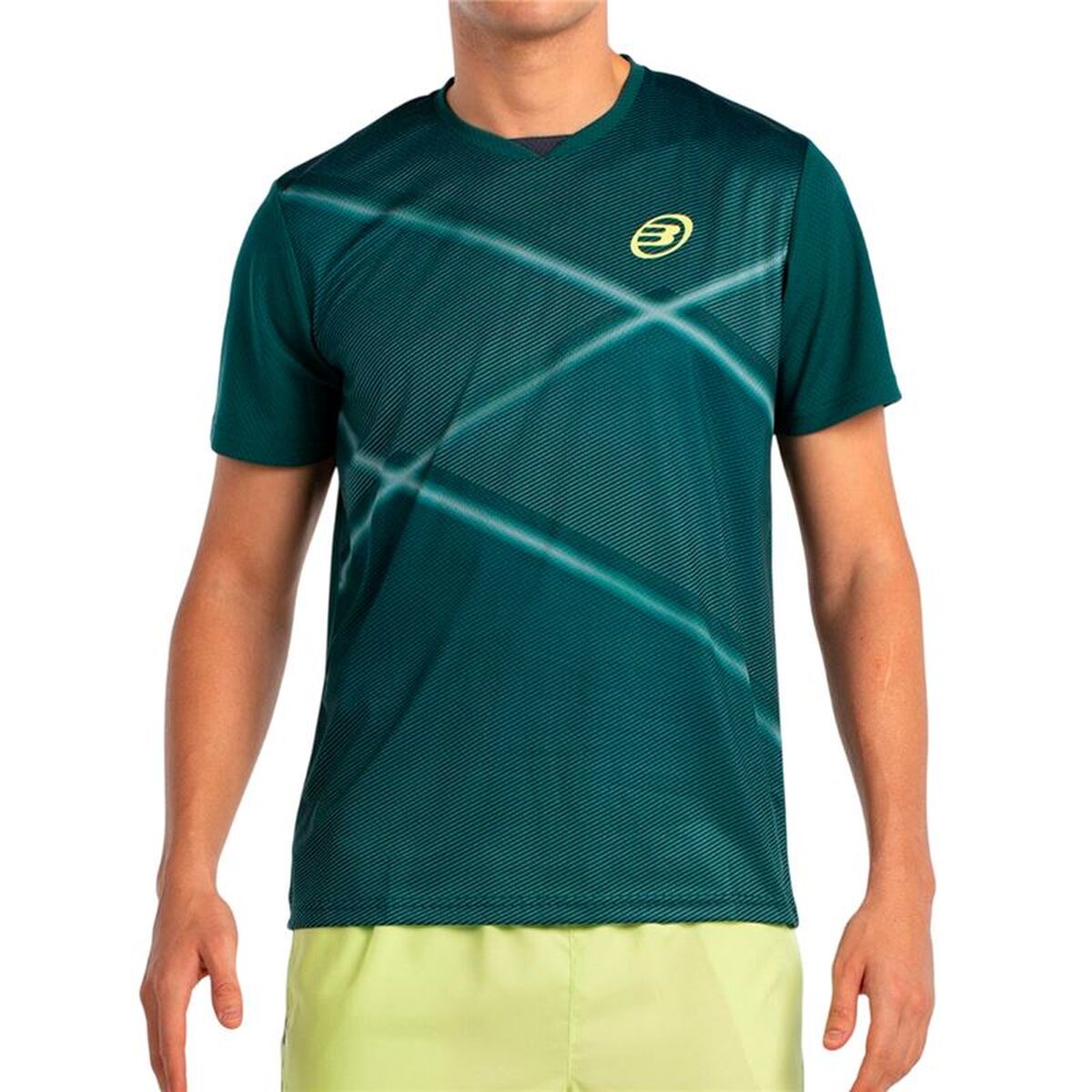 T-shirt med kortärm Herr Bullpadel Ladra 053 Blå Padel