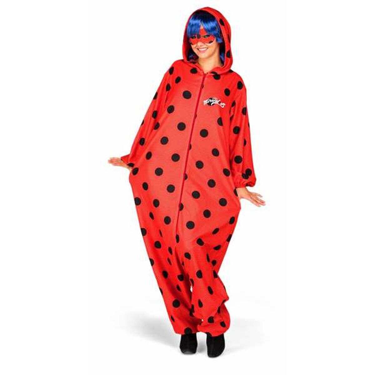 Maskeraddräkt för barn My Other Me Pyjamas LadyBug - 2
