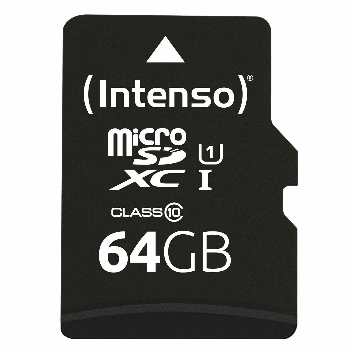 Micro-SD Minneskort med Adapter INTENSO 64 GB