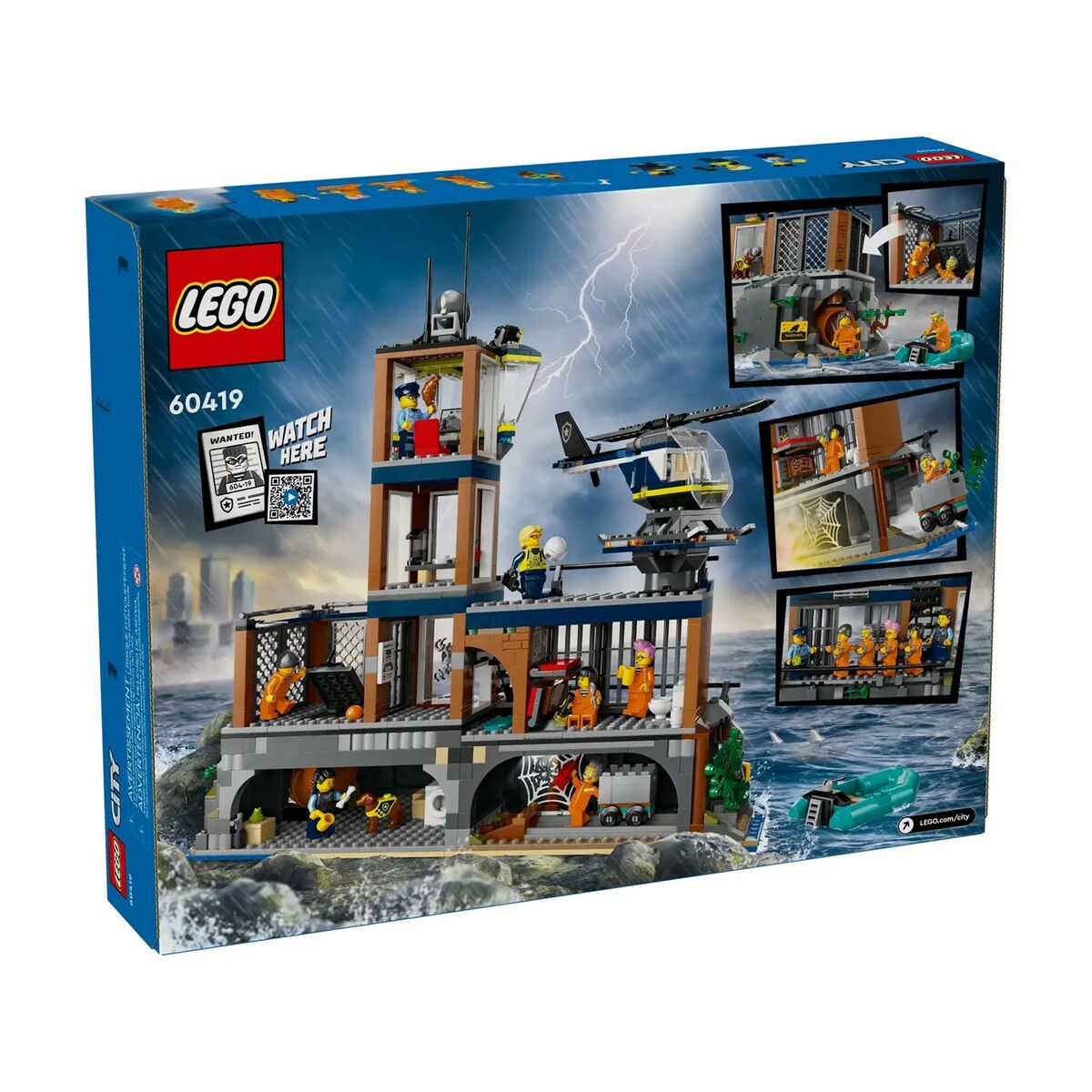 Byggsats Lego 60419 Police Station Island Multicolour 980 Delar - 2