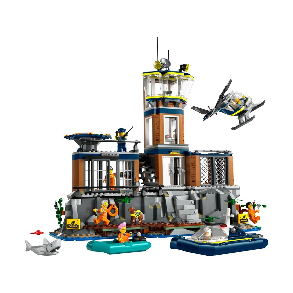 Byggsats Lego 60419 Police Station Island Multicolour 980 Delar - 3