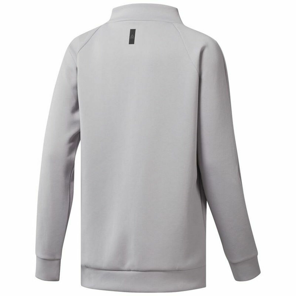 Tröja utan huva Dam Reebok Training Supply Crew Ljusgrå - 2