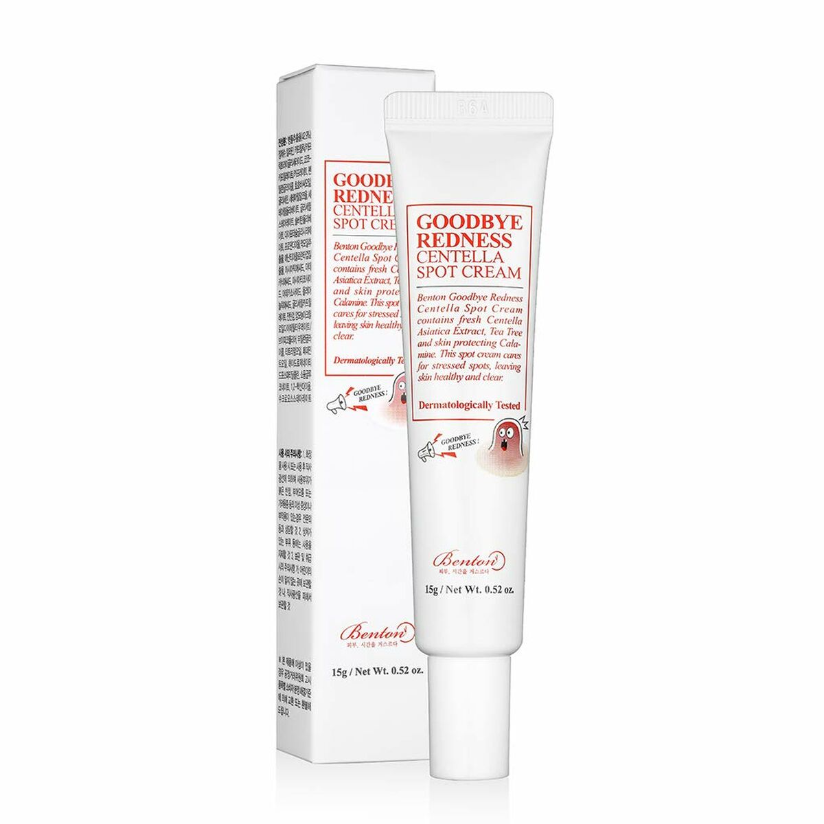 Aknekräm Benton Goodbye Redness Centella 15 g