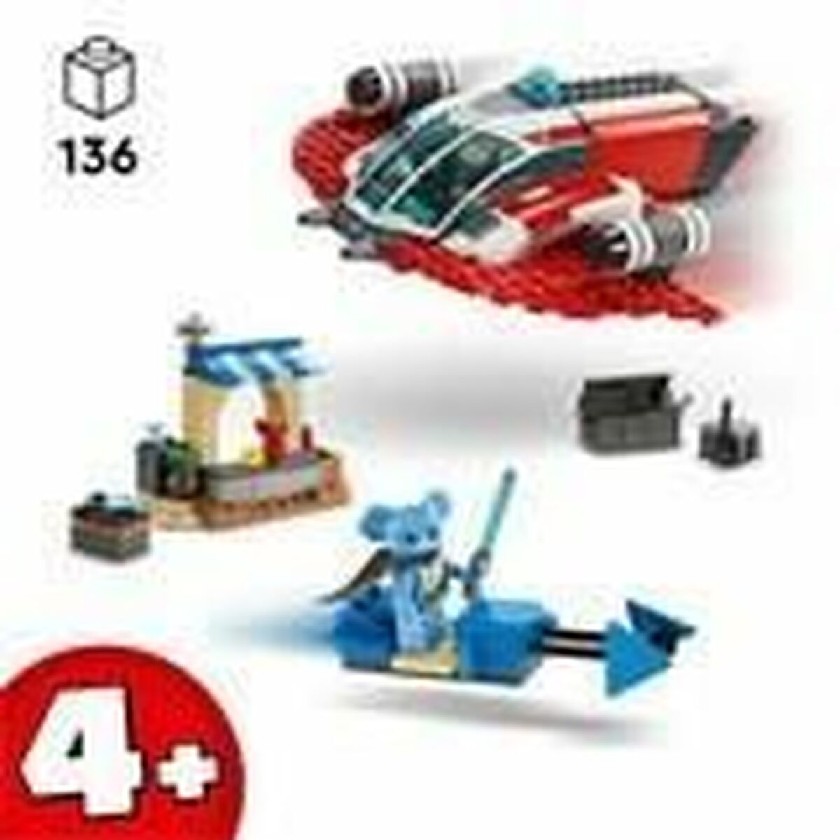 Byggsats Lego 75384 Star Wars The Crimson Firehawk Multicolour - 2