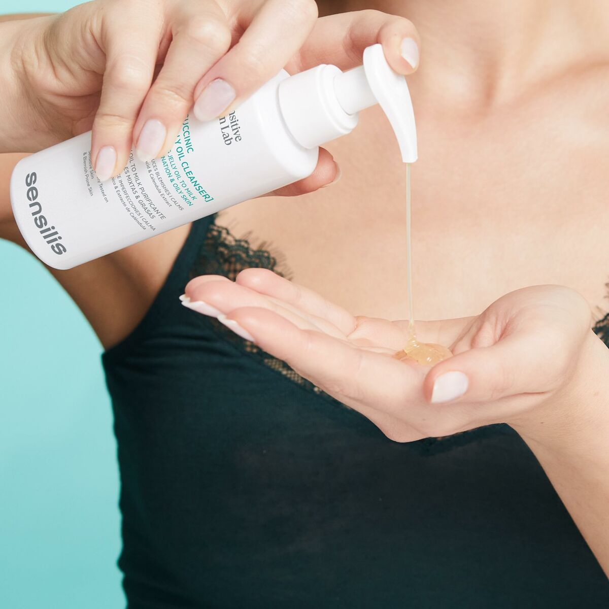 Rengörande ansiktsgel Sensilis SUCCINIC 150 ml - 3