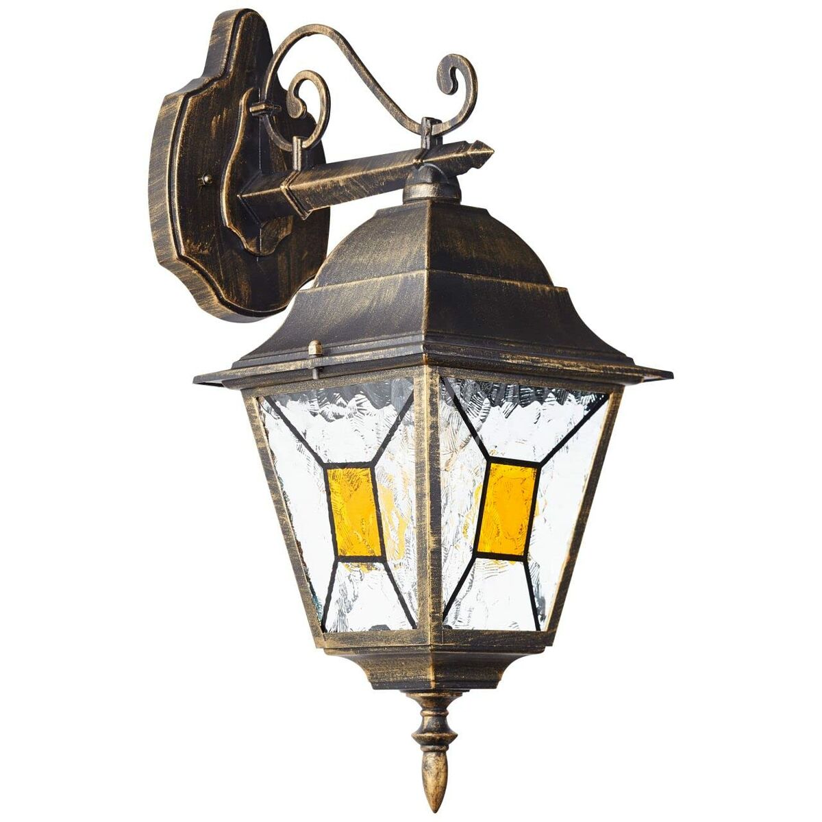 Trädgårdslampa Brilliant Janel Svart 60 W E27 Extern
