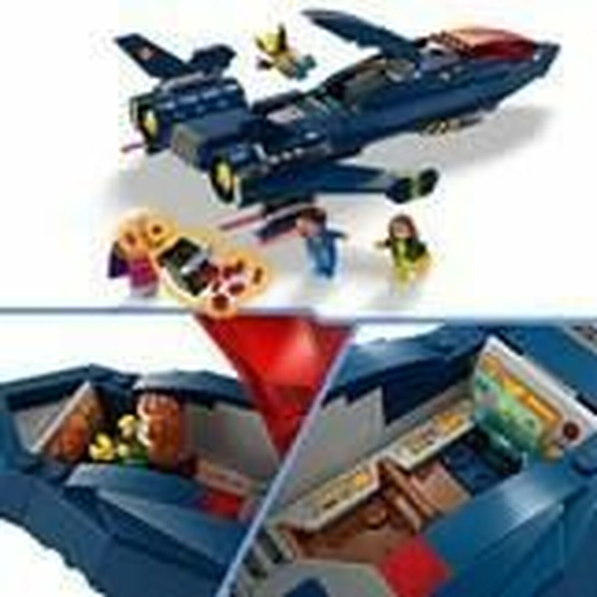Byggsats Lego 76281 Marvel The X-Men's X-Jet Multicolour - 3