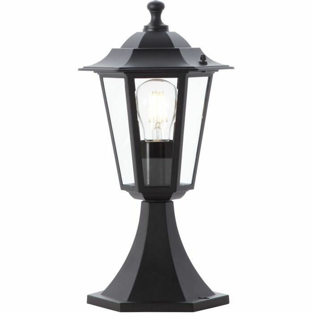 Trädgårdslampa Brilliant Borne Svart