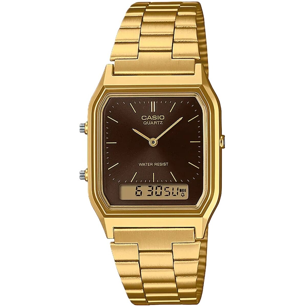 Herrklocka Casio AQ-230GA-5AMQYES Brun