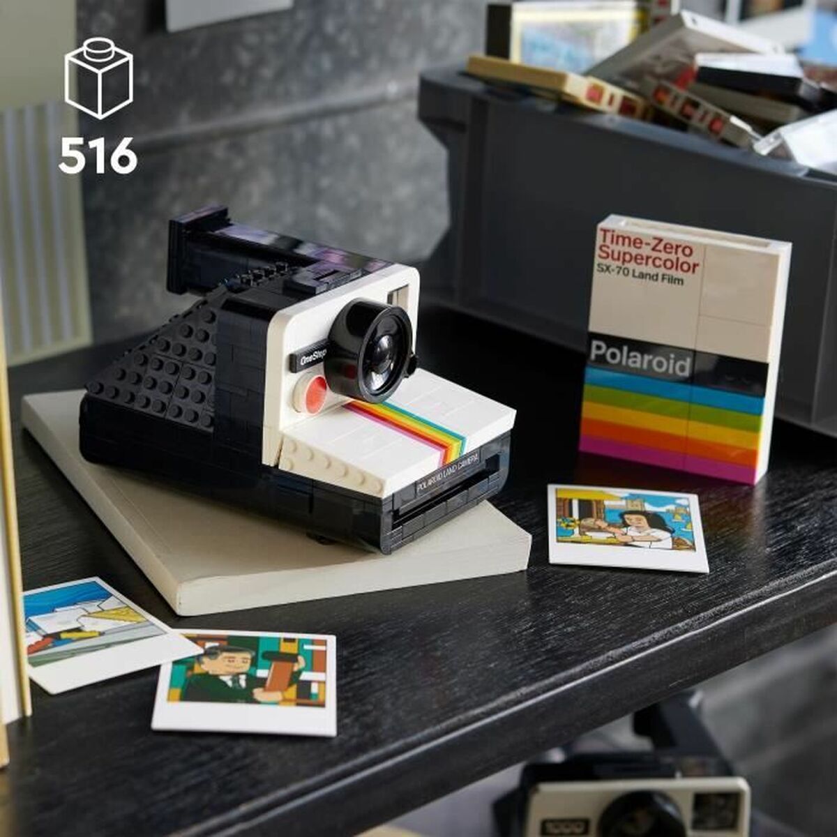 Byggsats Lego 21345 Ideas Polaroid OneStep SX-70 Camera - 2