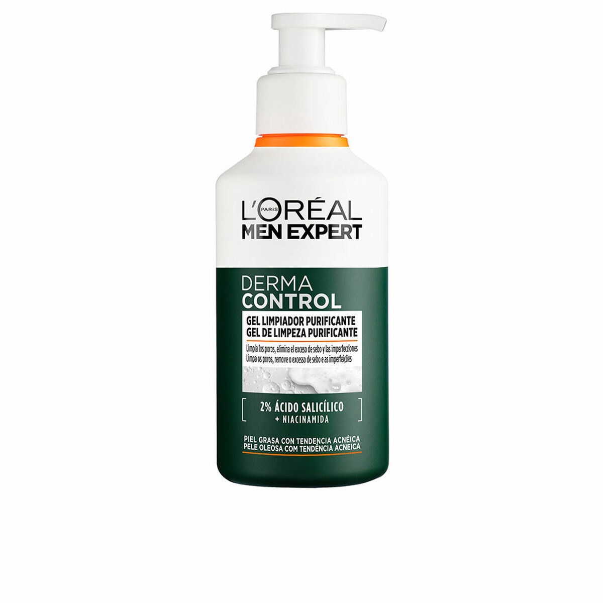 Rengöringsskum L'Oreal Make Up MEN EXPERT DERMA CONTROL 260 ml
