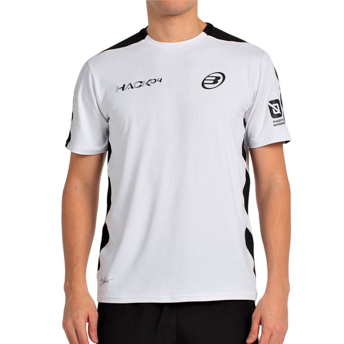 T-shirt med kortärm Herr Bullpadel Paquito 25I 012 Vit Padel