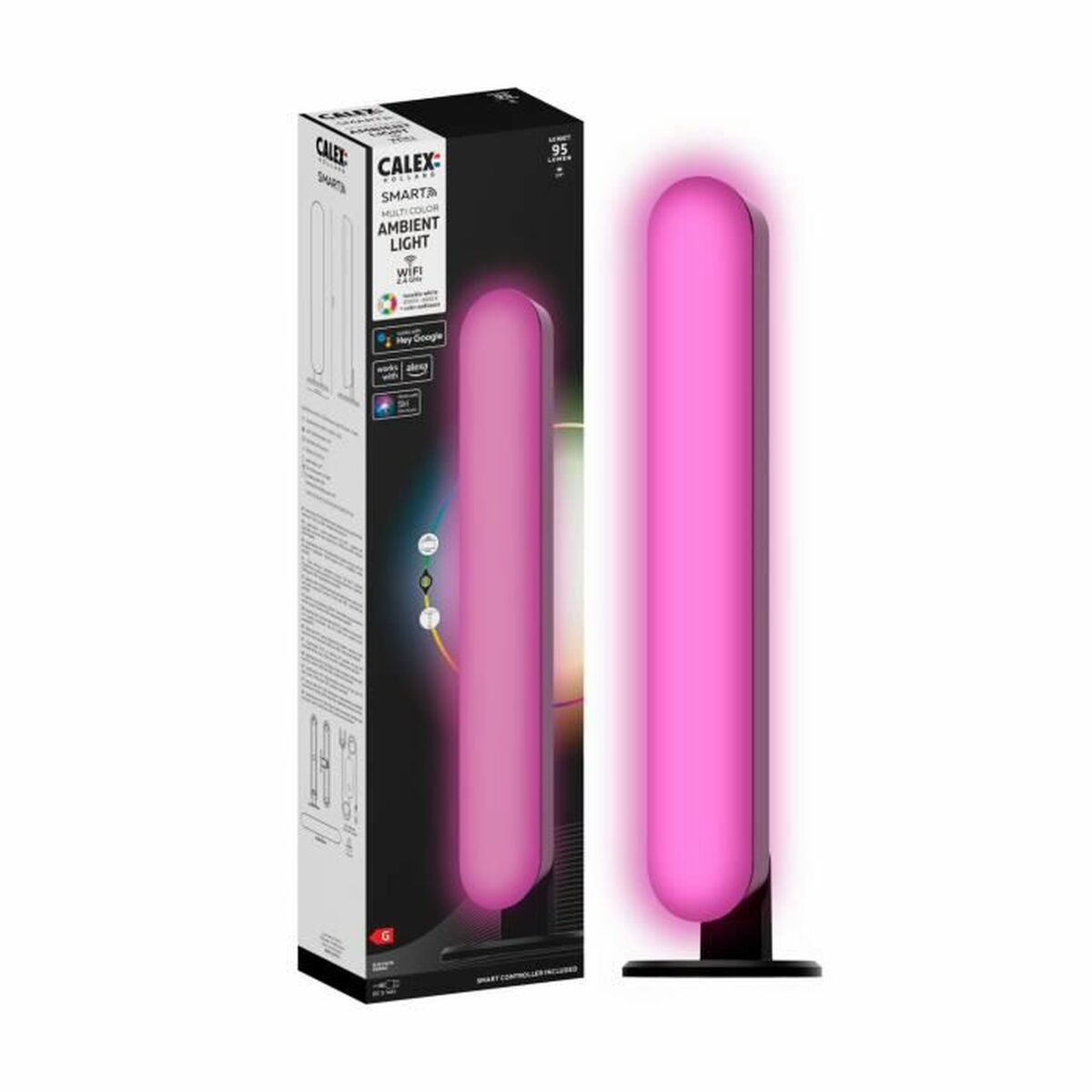 Bakgrundsbelysning Calex 3 W LED RGB