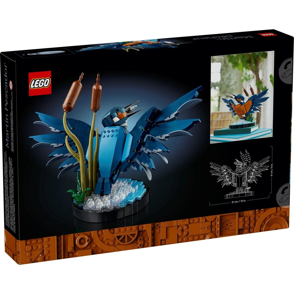 Byggsats Lego 10331 Icons Faunia Multicolour 834 Delar - 2