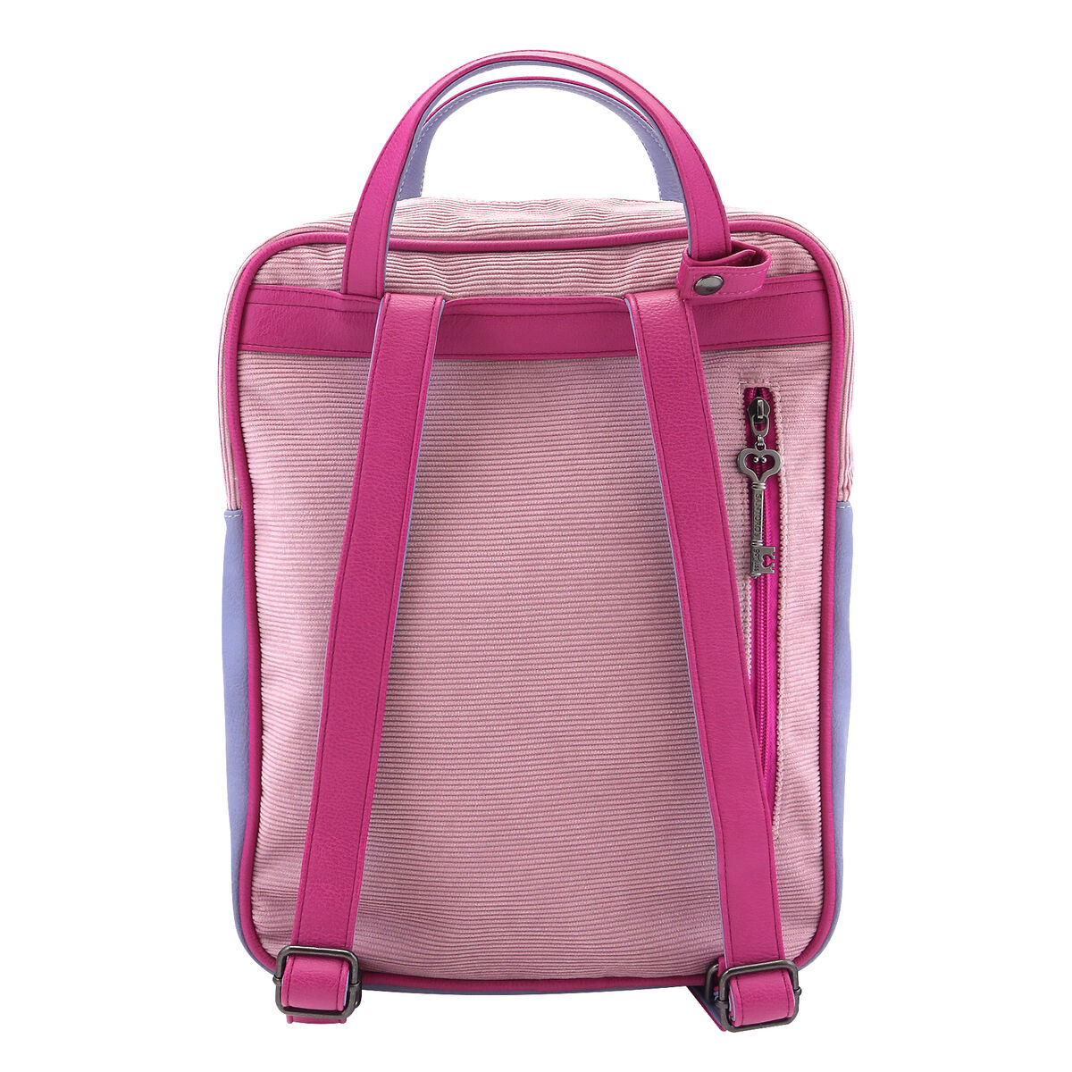 Ryggsäck Gorjuss Cheshire cat Rosa Purpur (27 x 10 x 37 cm) - 3