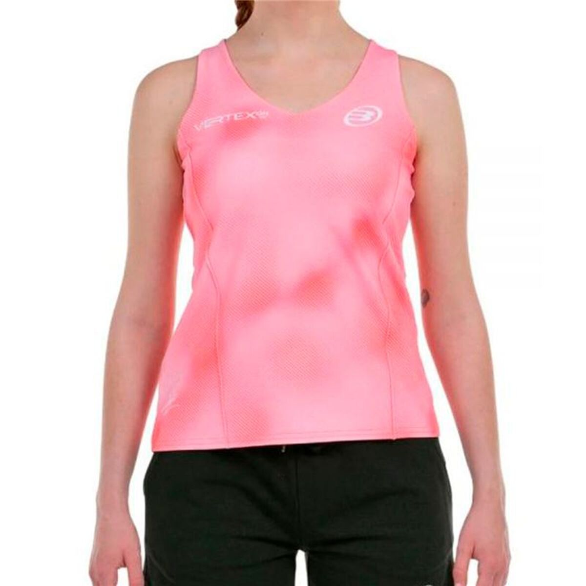 Tanktop, Dam Bullpadel DELFI25V-711 Rosa (L)