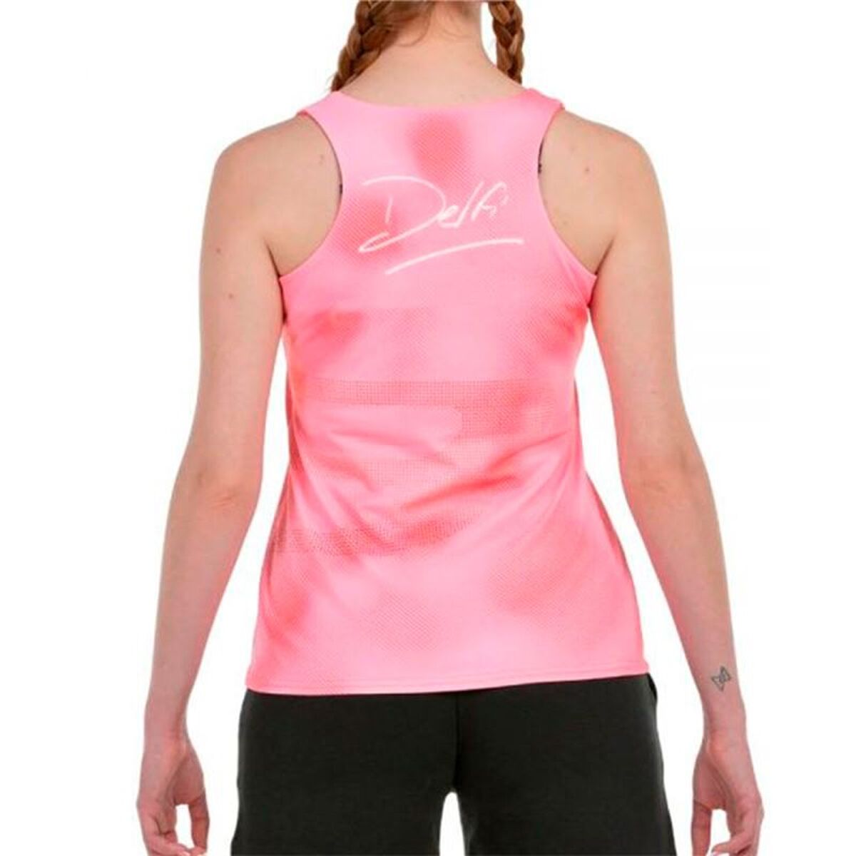 Tanktop, Dam Bullpadel DELFI25V-711 Rosa (L) - 2