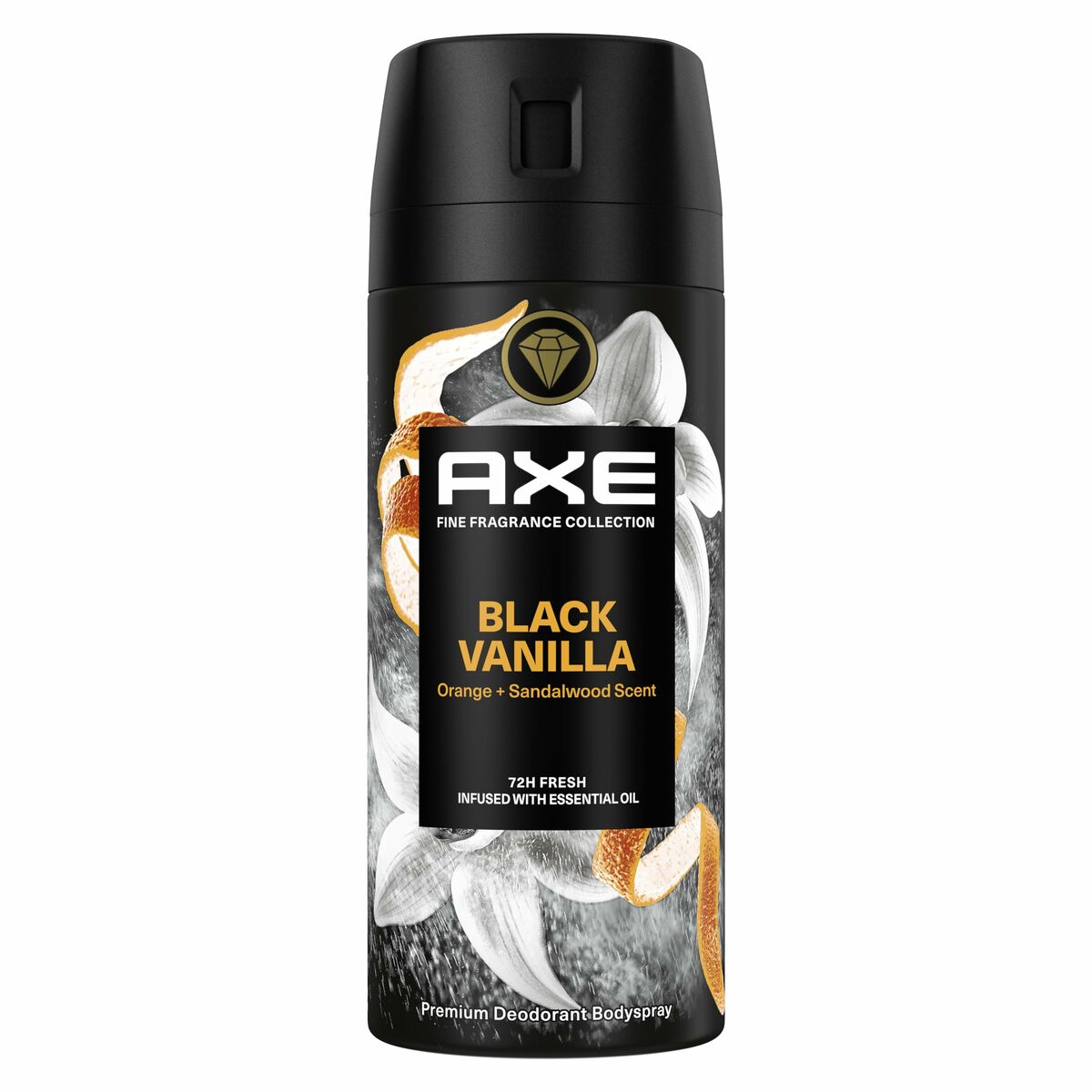 Deodorantspray Axe AXE BLACK VANILLA 150 ml - 2