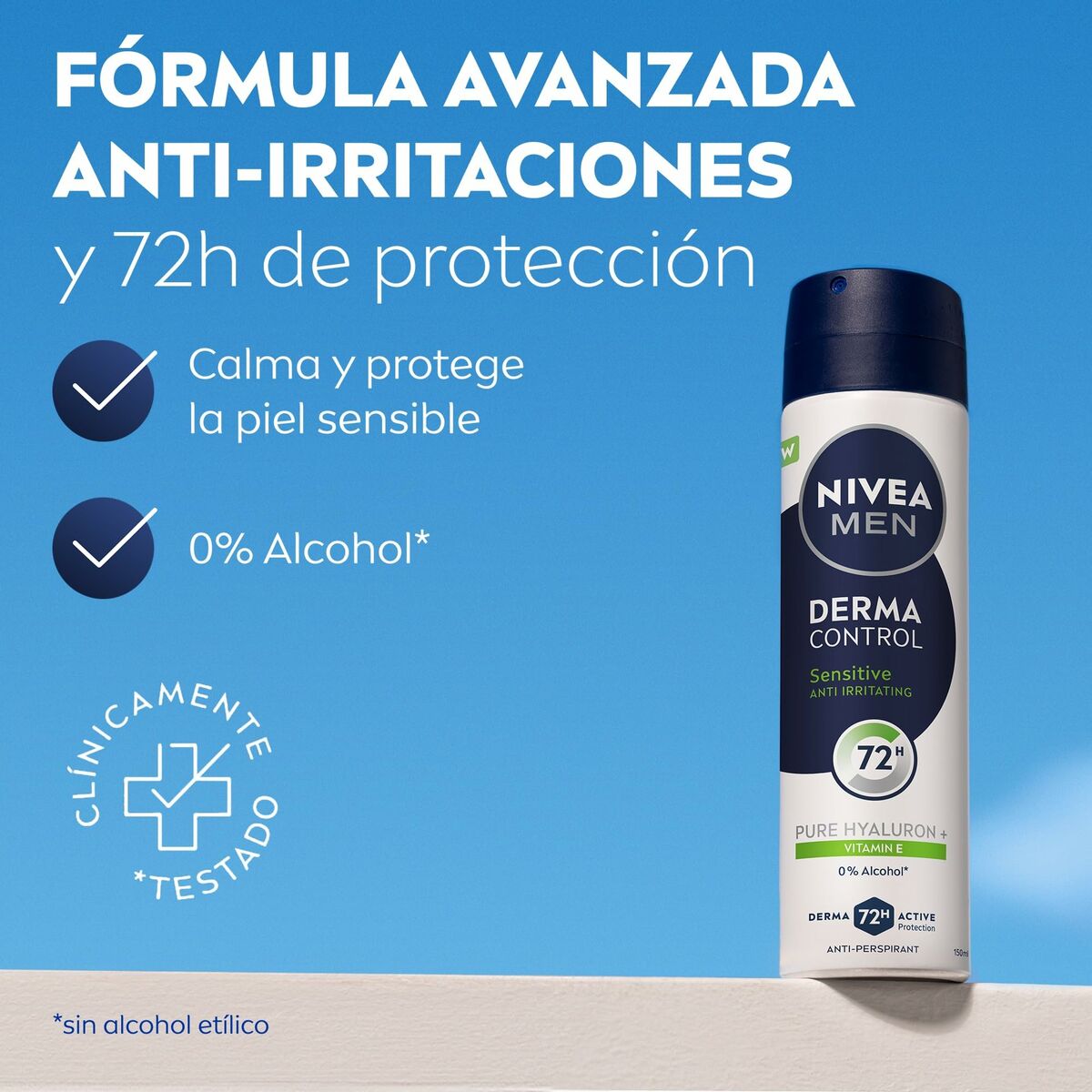 Deodorantspray Nivea DERMA CONTROL SENSITIVE 200 ml - 3