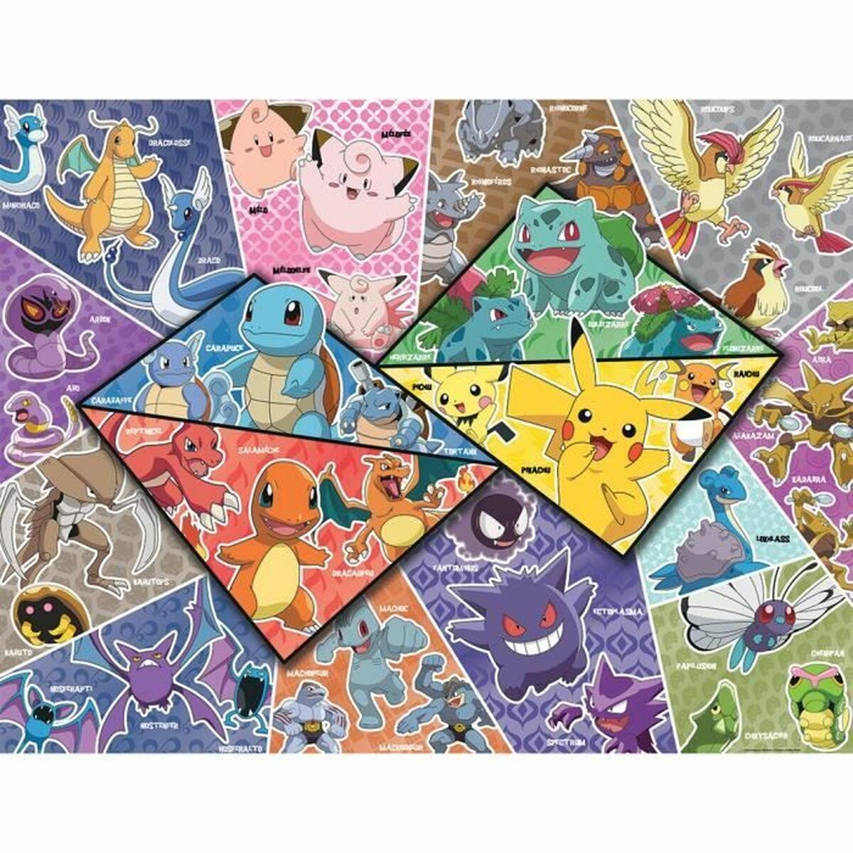 Pussel Nathan Pokémon 2000 Delar - 2