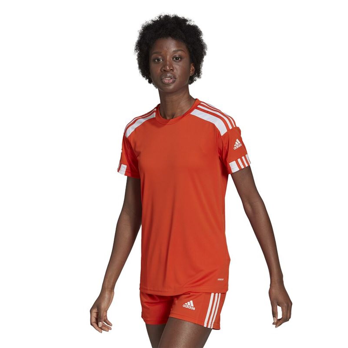 T-shirt med kortärm Dam Adidas GN8087 Orange (S) - 2