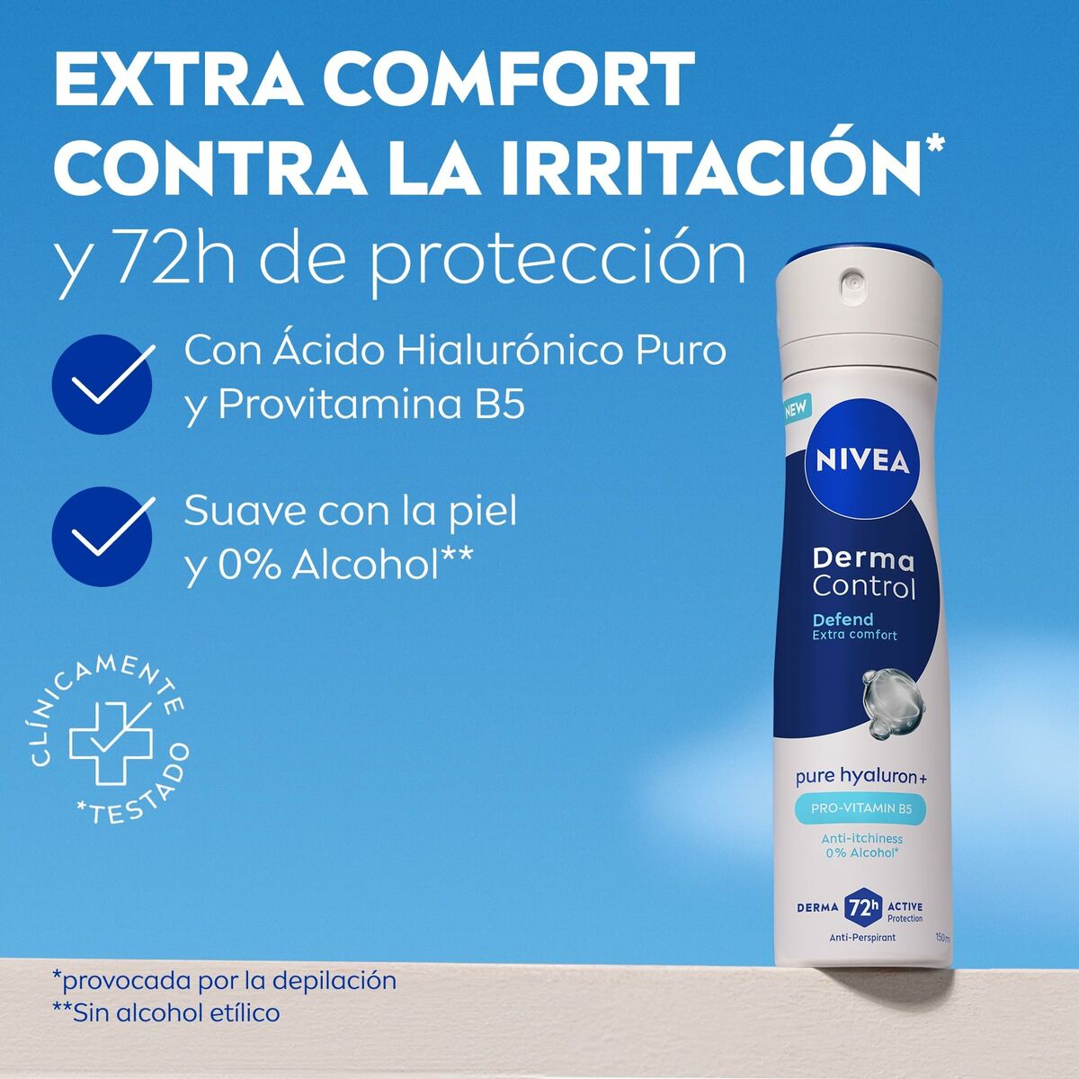 Deodorantspray Nivea DERMA CONTROL 200 ml - 3