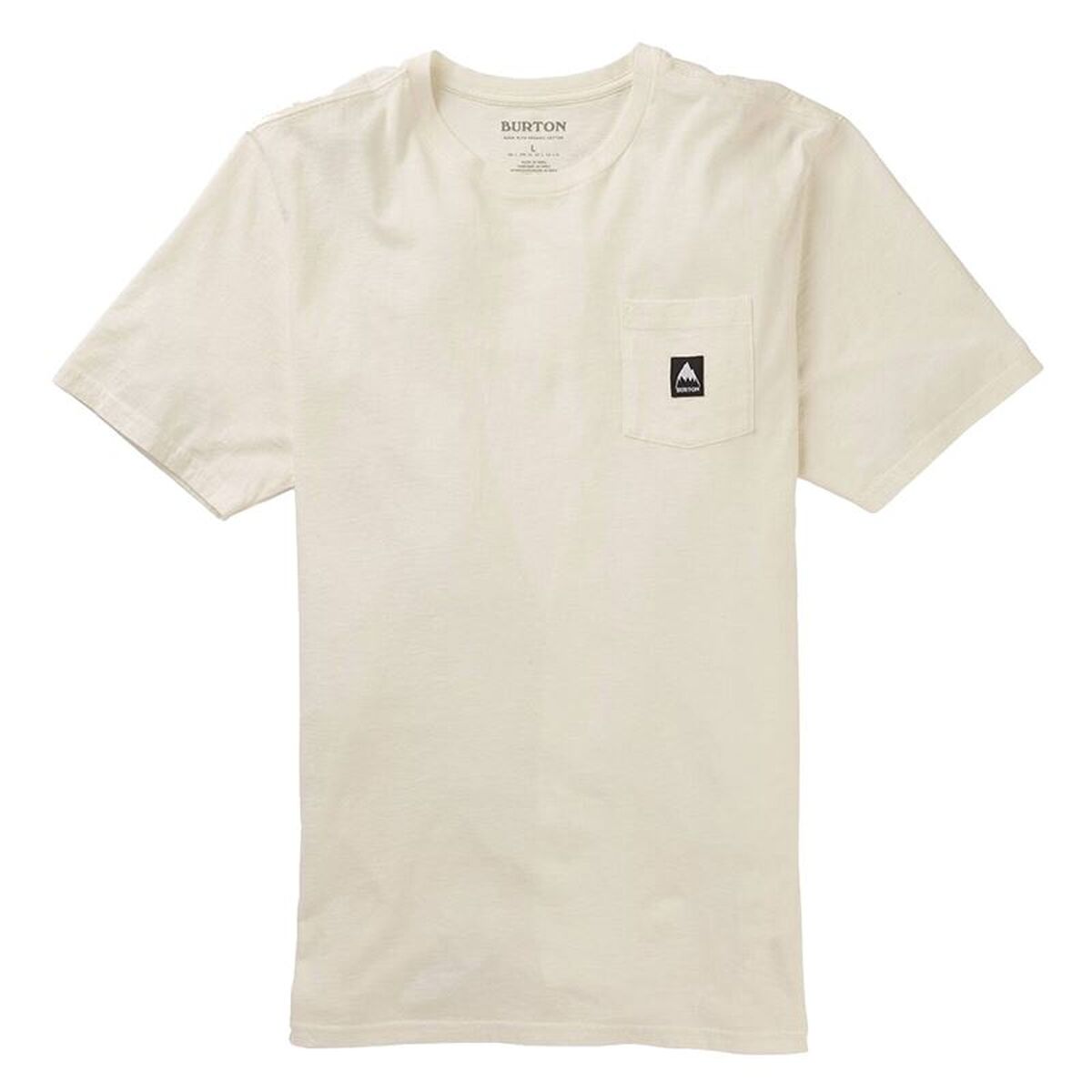 T-shirt med kortärm Unisex Burton 20385102100 Beige (L)