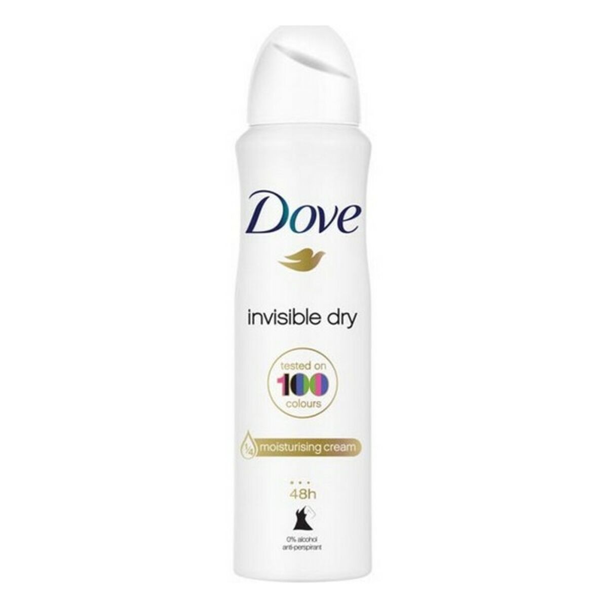 Osynlig antifläck-deodorant Dove Invisible Dry 250 ml