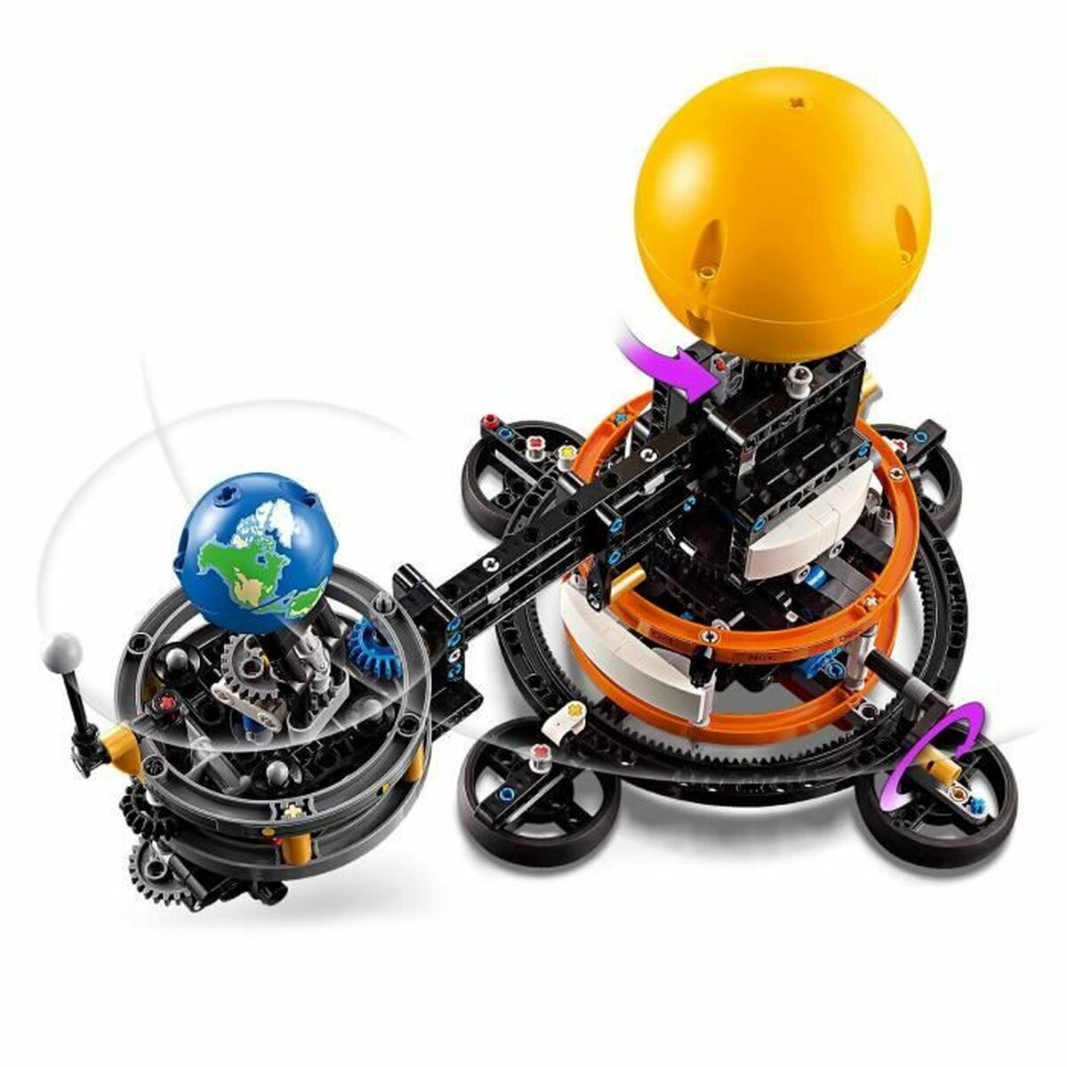 Byggsats Lego Technic 42179 Planet Earth and Moon in Orbit Multicolour - 3