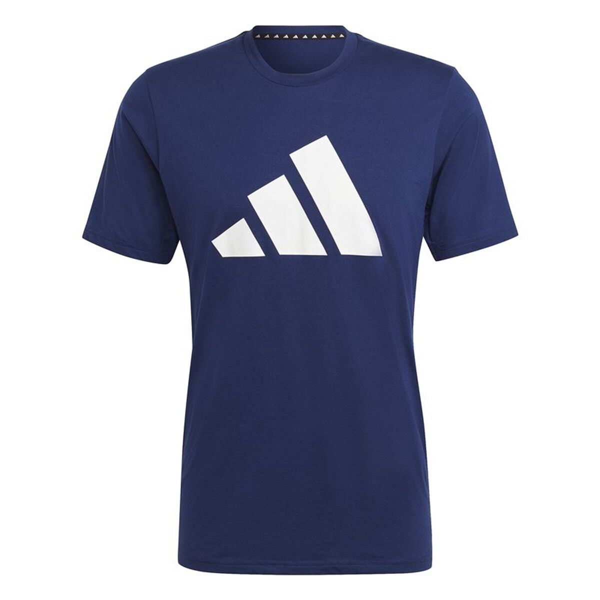 T-shirt med kortärm Herr Adidas Training Essentials Feel Ready Mörkblå