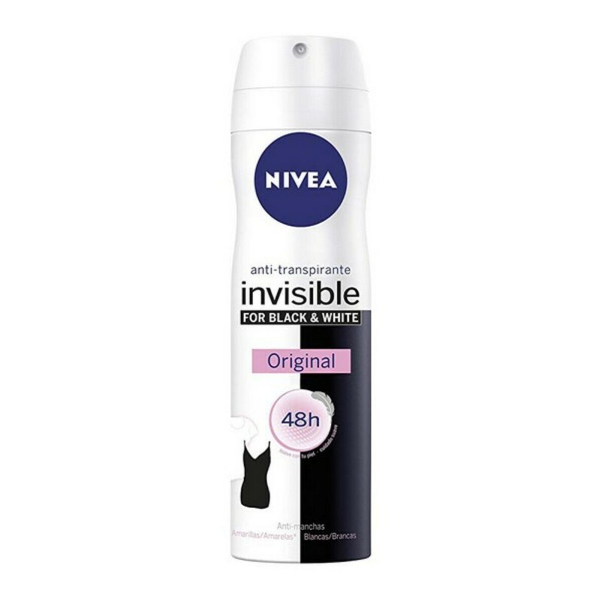 Deodorantspray Nivea Black White Invisible 200 ml