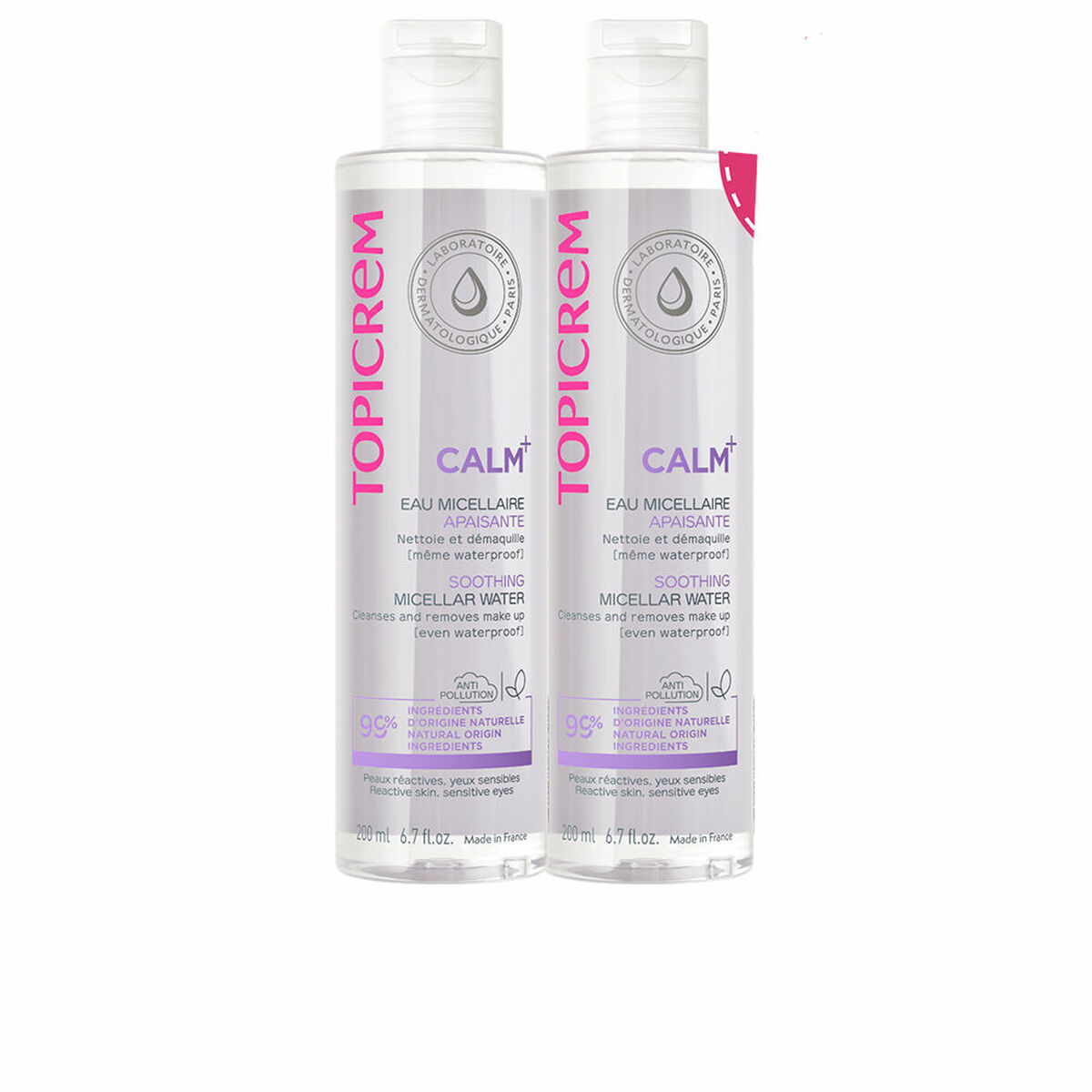 Micellärt vatten Topicrem CALM+ 200 ml