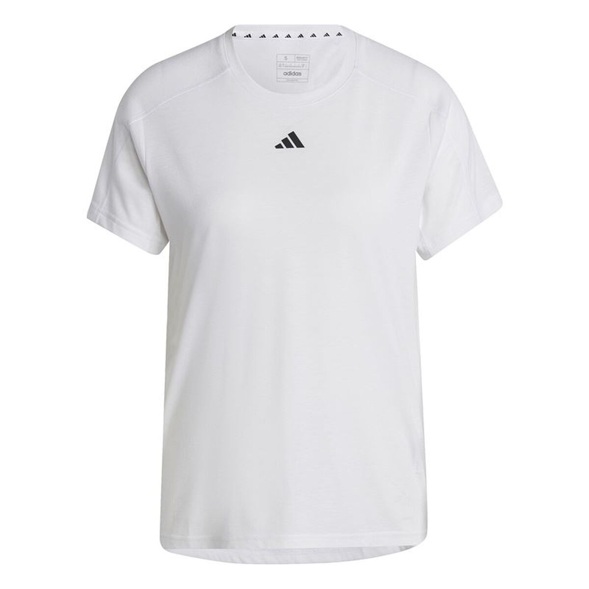T-shirt med kortärm Dam Adidas HR7796 Vit (XS)