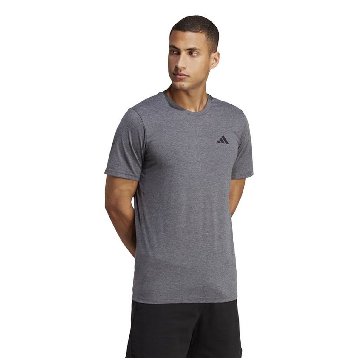 T-shirt med kortärm Herr Adidas Essentials Tr-Es Grå - 2