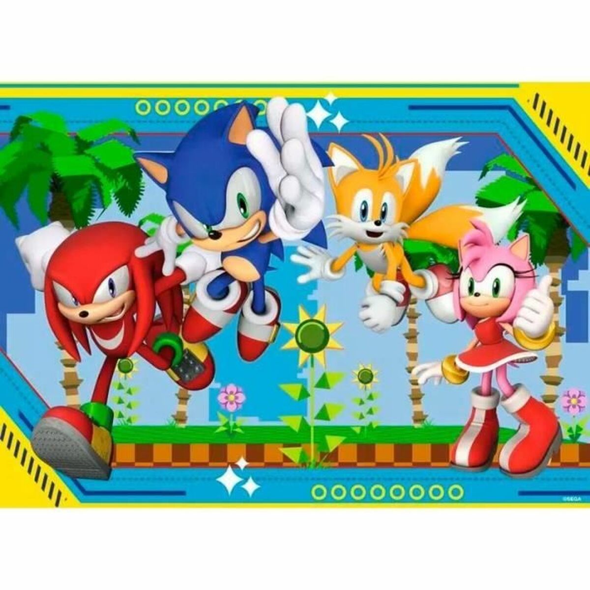 Pussel Ravensburger Sonic 100 Delar - 2