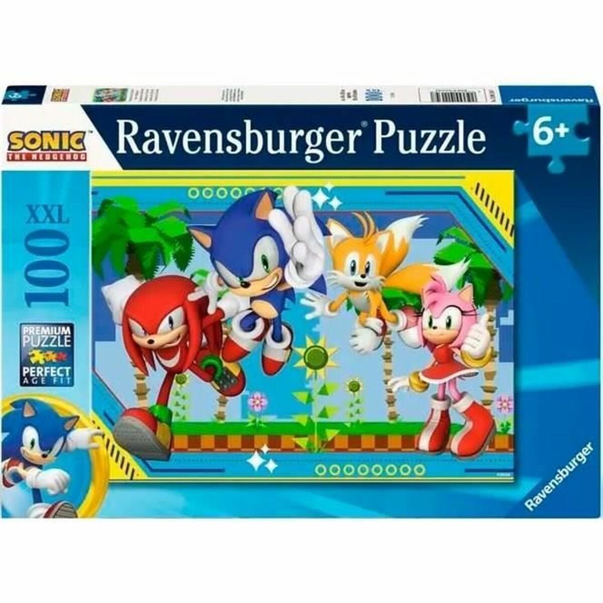 Pussel Ravensburger Sonic 100 Delar
