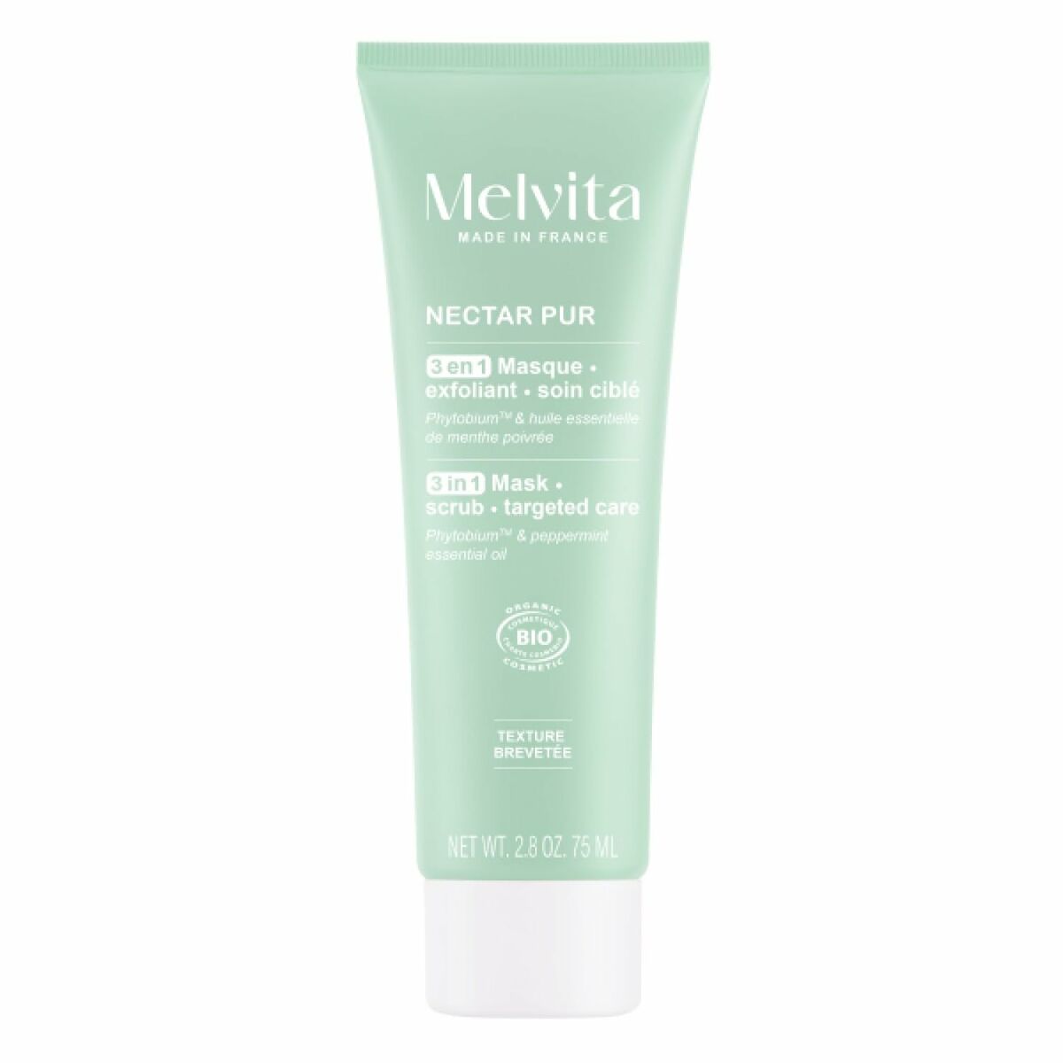 Rengörande ansiktsgel Melvita NECTAR PUR 75 ml