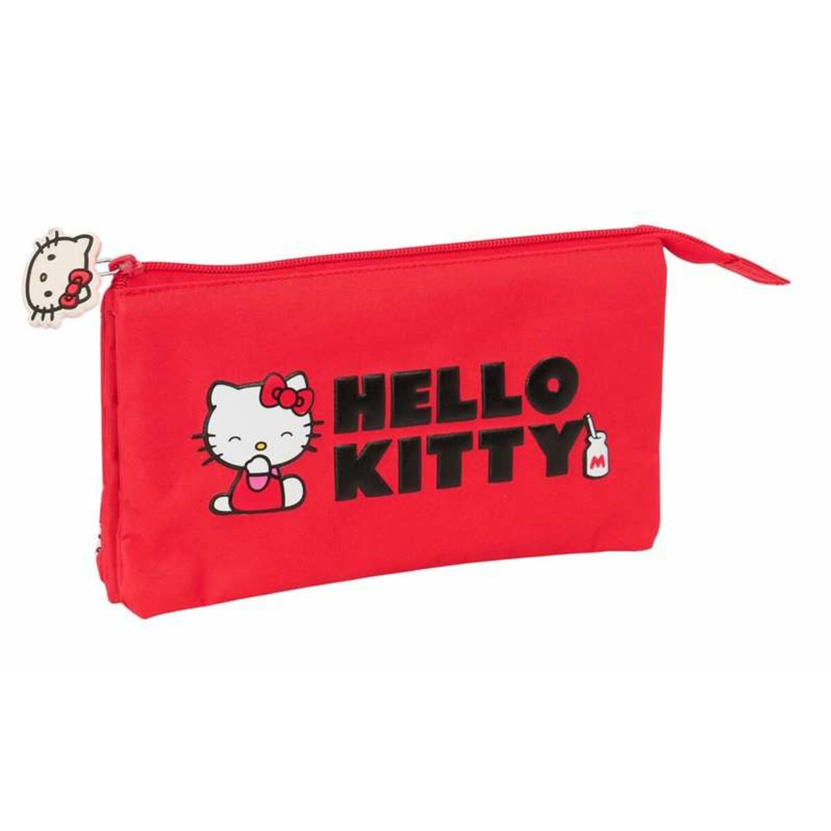 Bag Hello Kitty Iconic Vit Röd 22 x 12 x 3 cm