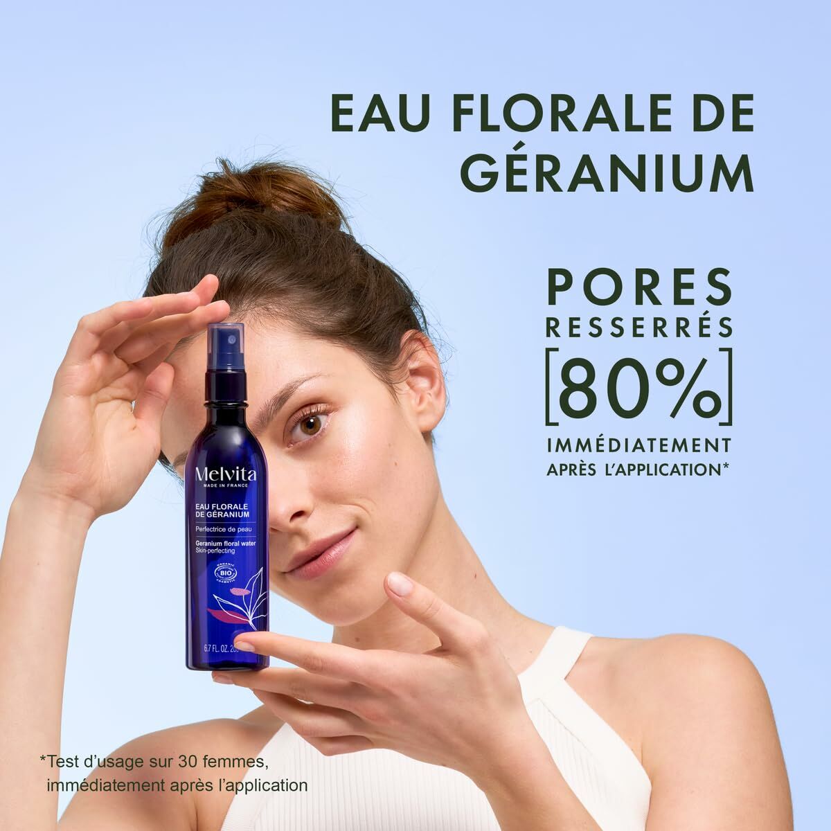 Rengörande ansiktsgel Melvita EAU DE FLEURS 200 ml - 2