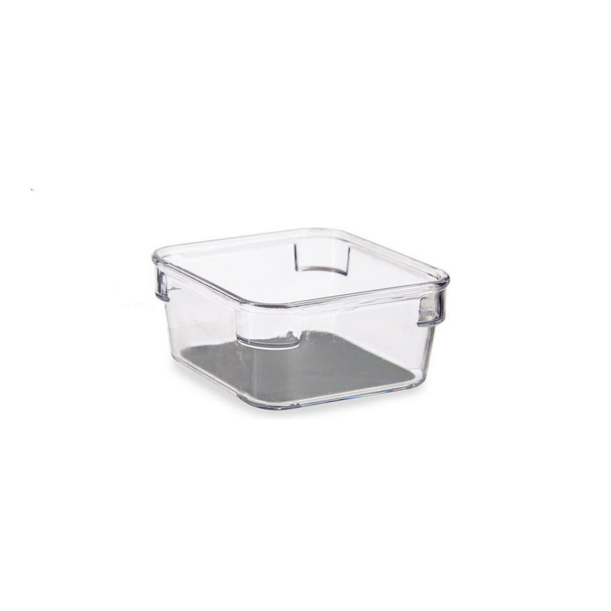 Lådorganiserare Kinvara Grå Transparent Silikon Plast TPR Återvunnen plast 9,3 x 4,5 x 9,3 cm