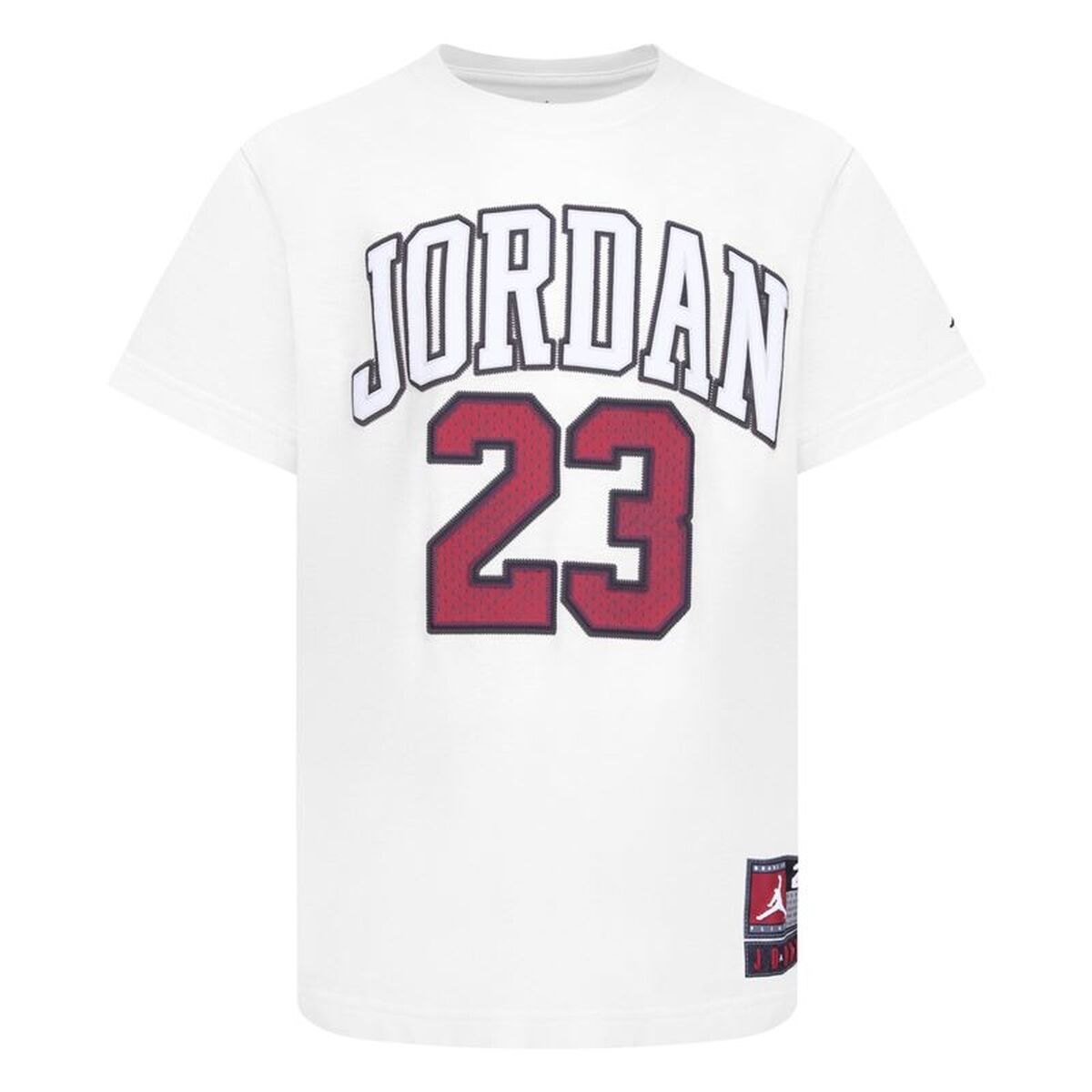 Barn T-shirt med kortärm Jordan 95A088-001 Vit