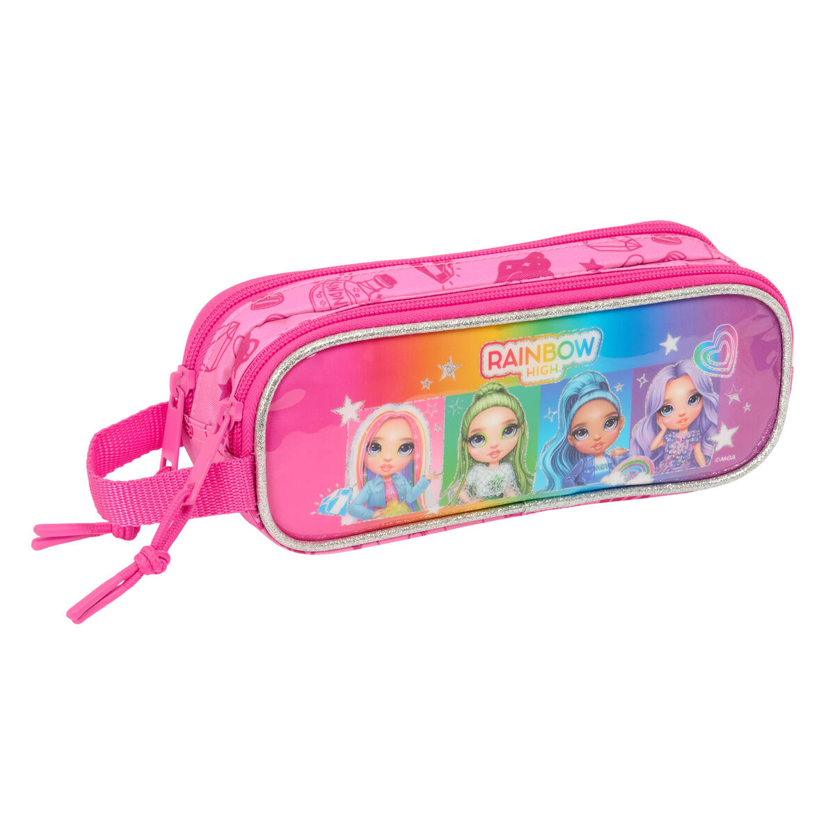 Bag Rainbow High Shine Multicolour 21 x 8 x 6 cm