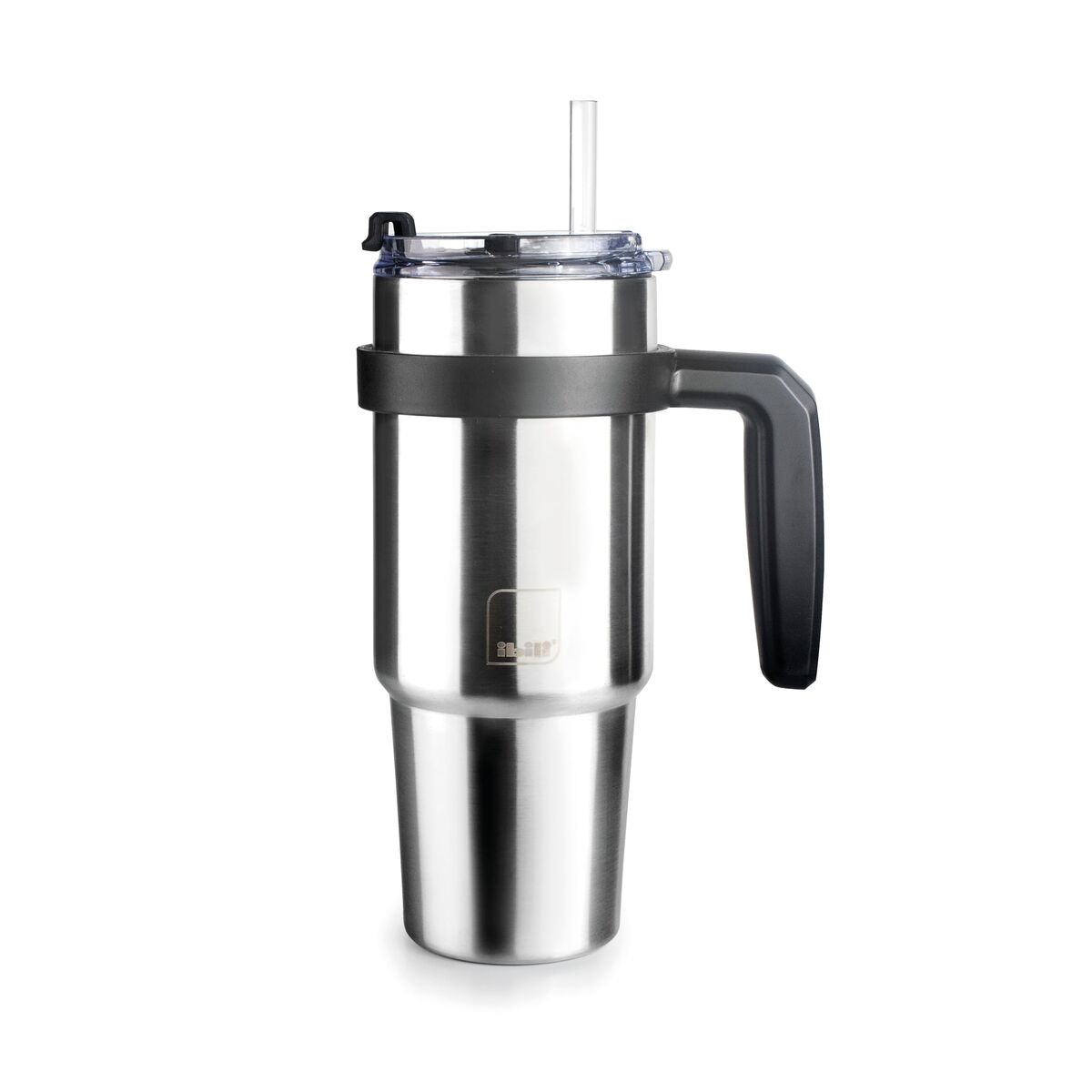 Mugg med handtag Ibili 669006 Grå Rostfritt stål 580 ml - 2